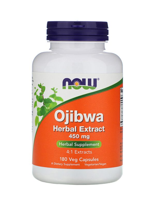 Now Foods, Ojibwa Herbal Extract 450 mg, 90 veg kapsula